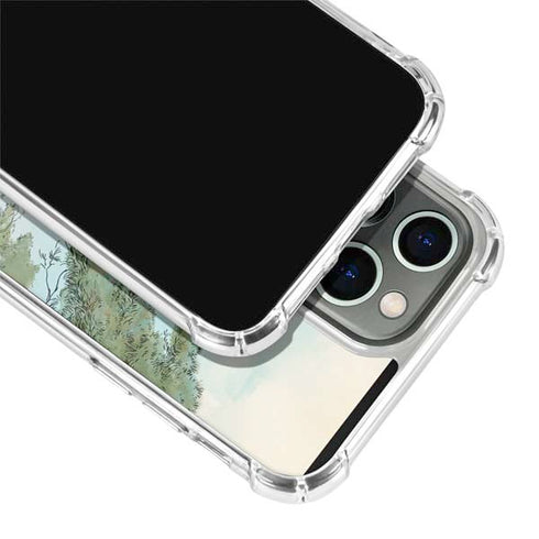 Disney Winnie the Pooh Red Ballon iPhone 15 Pro Clear Case